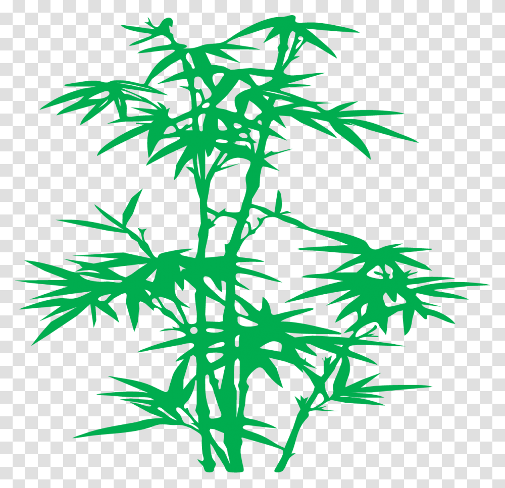 Black And White Bamboo Design, Plant, Dill, Seasoning, Food Transparent Png