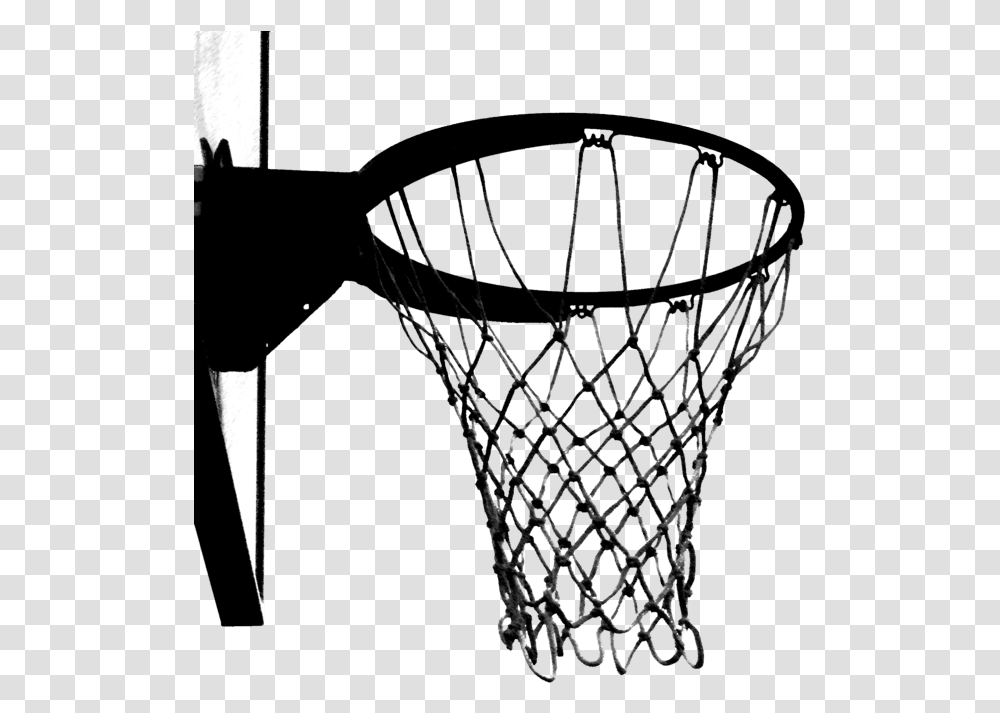 Black And White Basketball Hoop Basketball Hoop Clipart, Bow, Sport, Sports Transparent Png