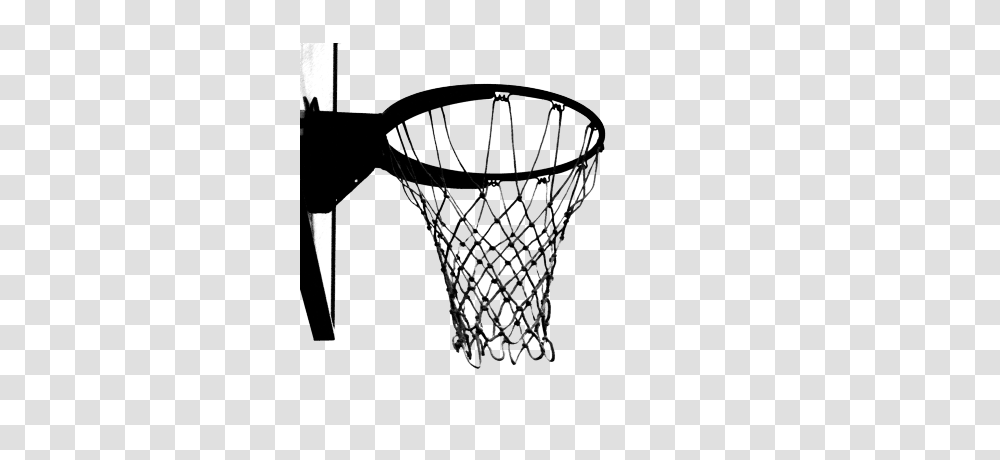 Black And White Basketball Hoop, Bow, Sport, Sports, Team Sport Transparent Png