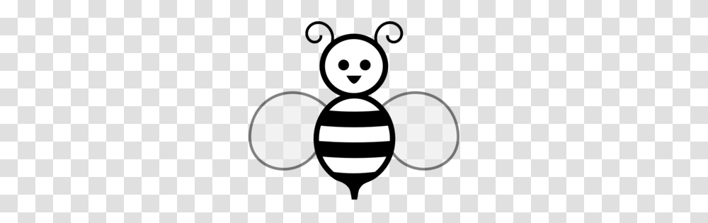 Black And White Bee Clip Art, Stencil, Animal, Sunglasses, Accessories Transparent Png