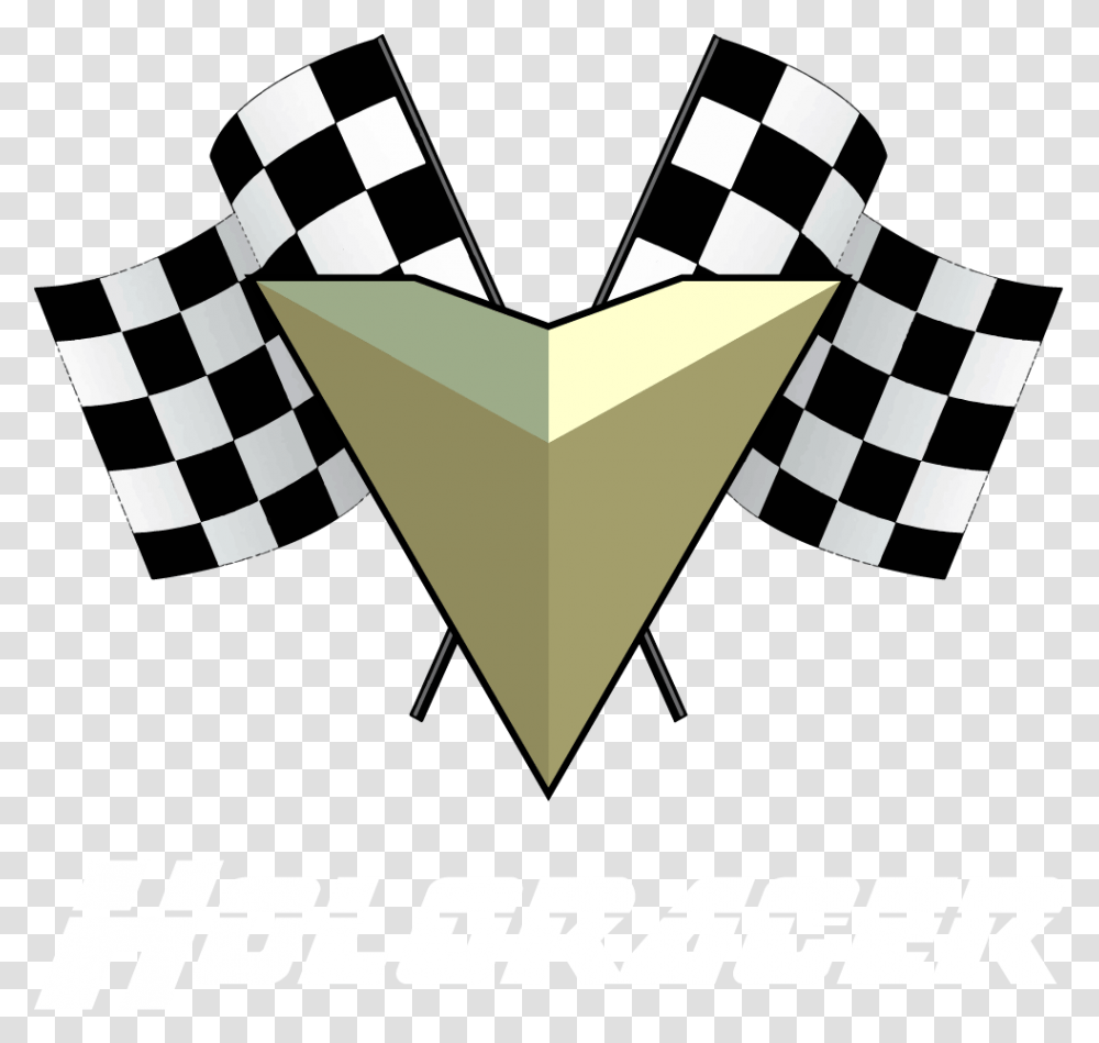 Black And White Car Flag, Triangle, Cross Transparent Png