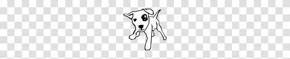 Black And White Cartoon Illustration Of Funny Labrador Retriever, Stencil, Label, Person Transparent Png