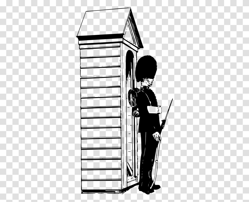 Black And White Cartoon The Sentry Drawing, Gray, World Of Warcraft Transparent Png