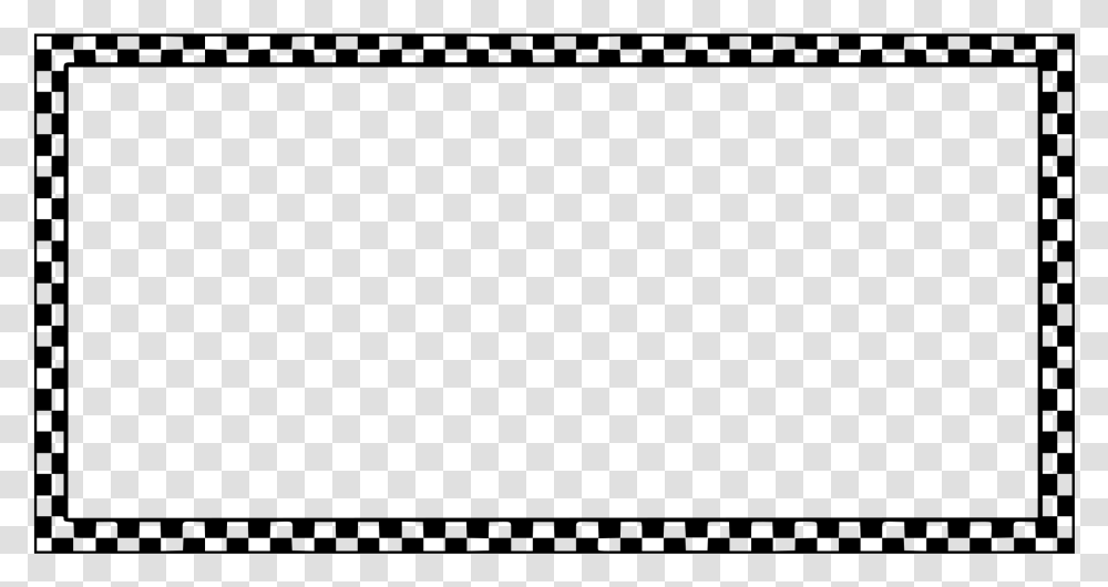 Black And White Check Border, Gray, World Of Warcraft Transparent Png