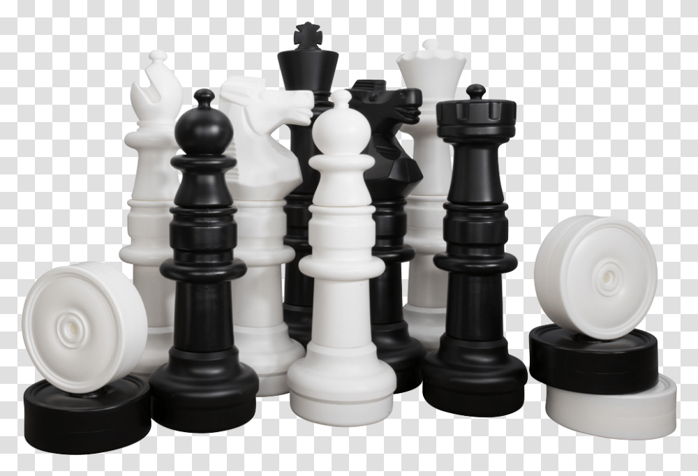 Black And White Chess Pieces, Game Transparent Png