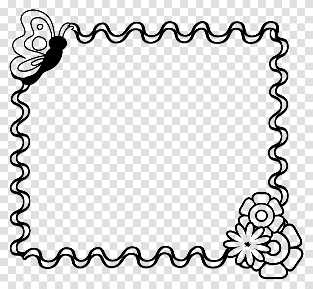 Black And White Chevron Clip Art School Border Black And White, Outdoors Transparent Png