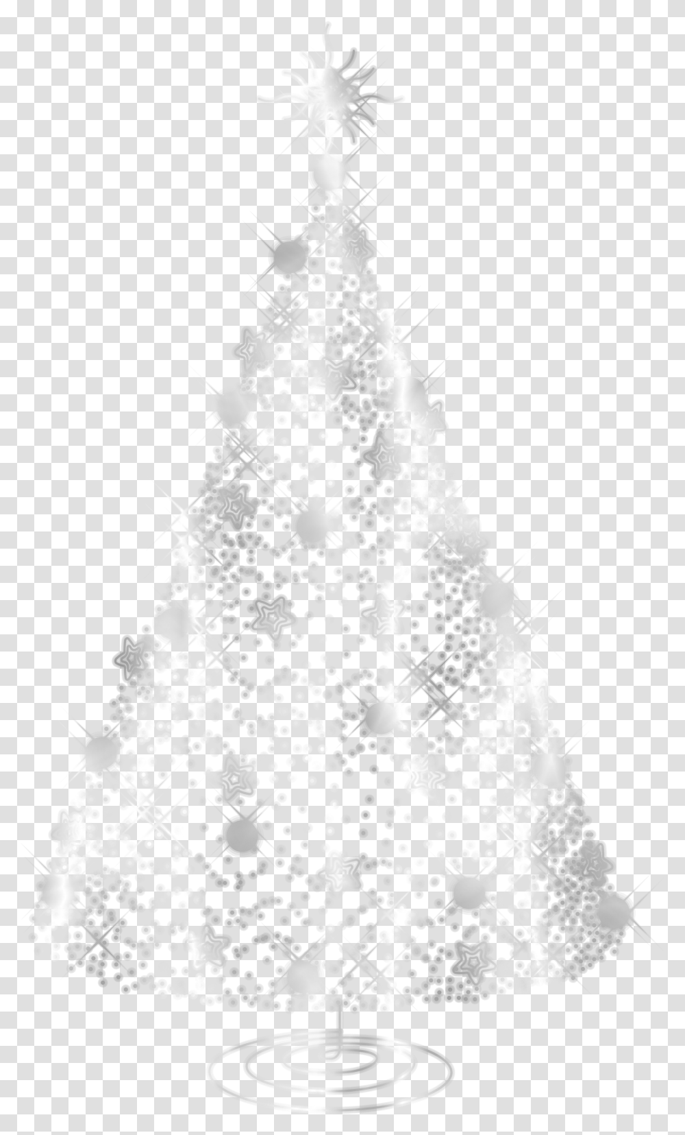 Black And White Christmas Ornament Clip Art Black And Glittering Images Of Christmas, Christmas Tree, Plant, Star Symbol Transparent Png