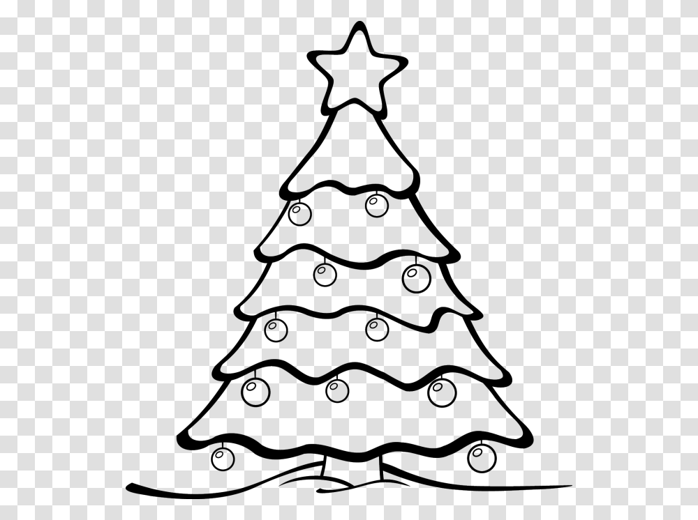Black And White Christmas Tree Clipart Site About Children, Plant, Ornament, Wedding Cake, Dessert Transparent Png