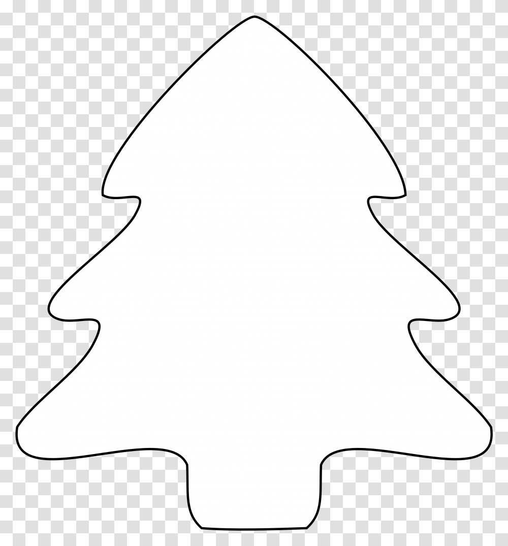 Black And White Christmas Tree Icon White Christmas Tree Clipart, Leaf, Plant, Star Symbol, Person Transparent Png