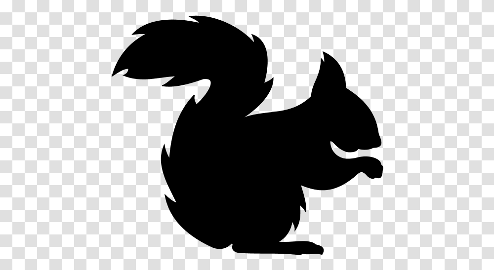 Black And White Clipart Cat Silhouette Stencil Silhuett Dyr, Gray, World Of Warcraft Transparent Png