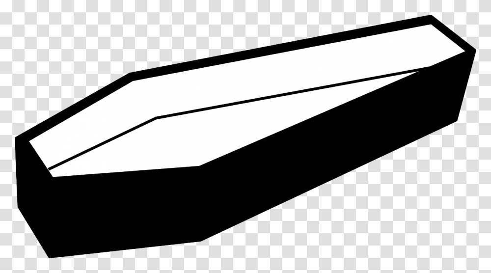 Black And White Coffin, Weapon, Weaponry, Blade, Shears Transparent Png