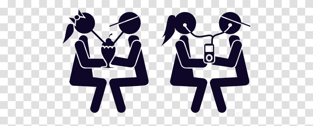 Black And White Couple Drinking Together Clip Art, Person, Leisure Activities, Karaoke, Silhouette Transparent Png