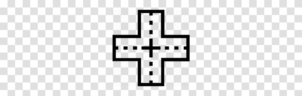 Black And White Cross Clipart, Crucifix Transparent Png