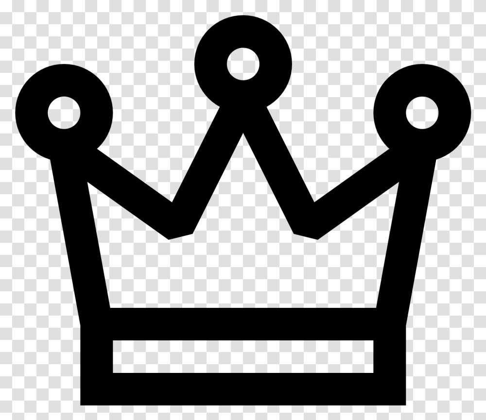 Black And White Crown Clip Art, Gray, World Of Warcraft Transparent Png