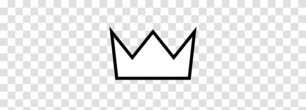 Black And White Crown Clipart Crown Outline White Clip Art, Business Card, Paper, Jewelry Transparent Png