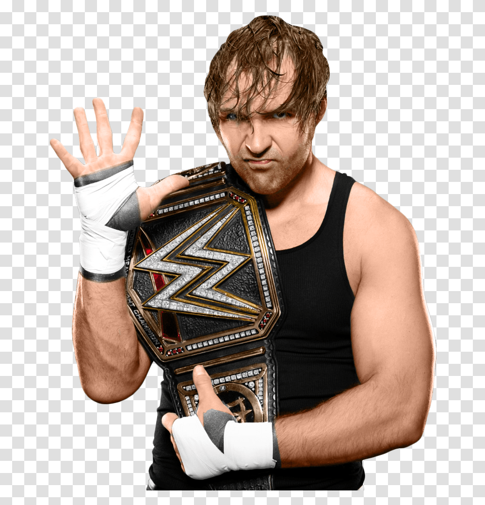 Black And White Dean Ambrose, Person, Arm, Skin, Sport Transparent Png