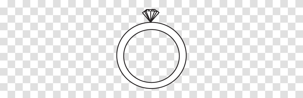 Black And White Diamond Ring Crafty Rings, Lamp, Moon, Outer Space, Night Transparent Png