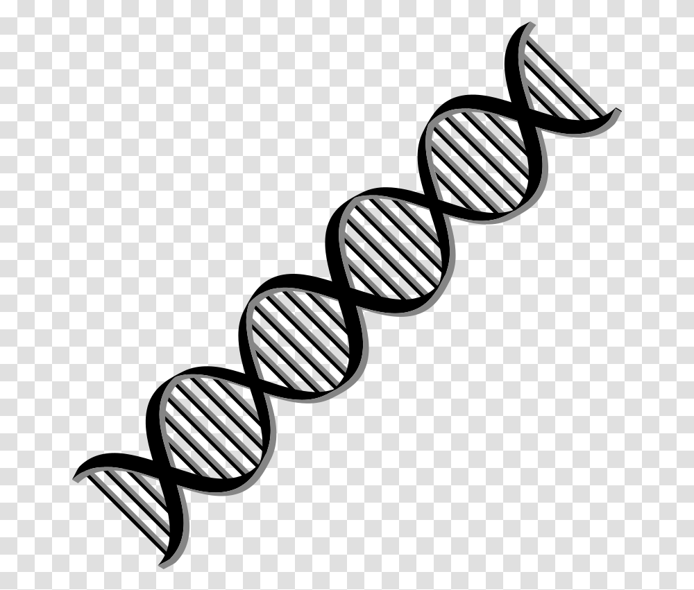 Black And White Dna Clipart Clipart Dna Double Helix, Texture, Plant, Silhouette, Heart Transparent Png