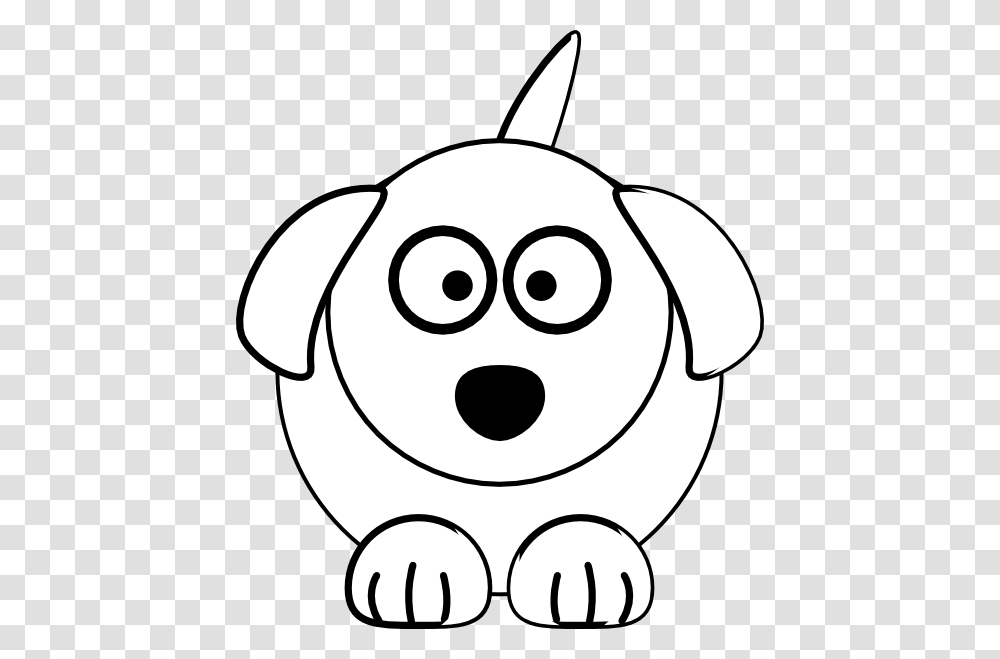 Black And White Dog Svg Clip Arts Cartoon Vector Black And White Dog, Stencil, Drawing, Doodle Transparent Png