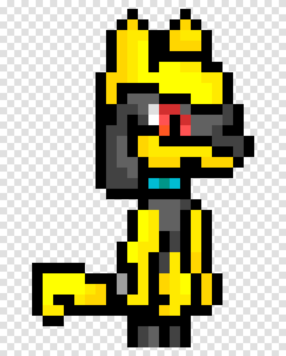 Black And White Doge Pixel Art, Pac Man, Minecraft Transparent Png