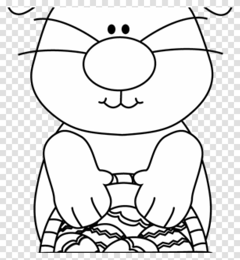 Black And White Download Bunny Camping Hatenylo Com Black And White Clip Art Bunny Face, Soccer Ball, Cushion, Bathroom Transparent Png