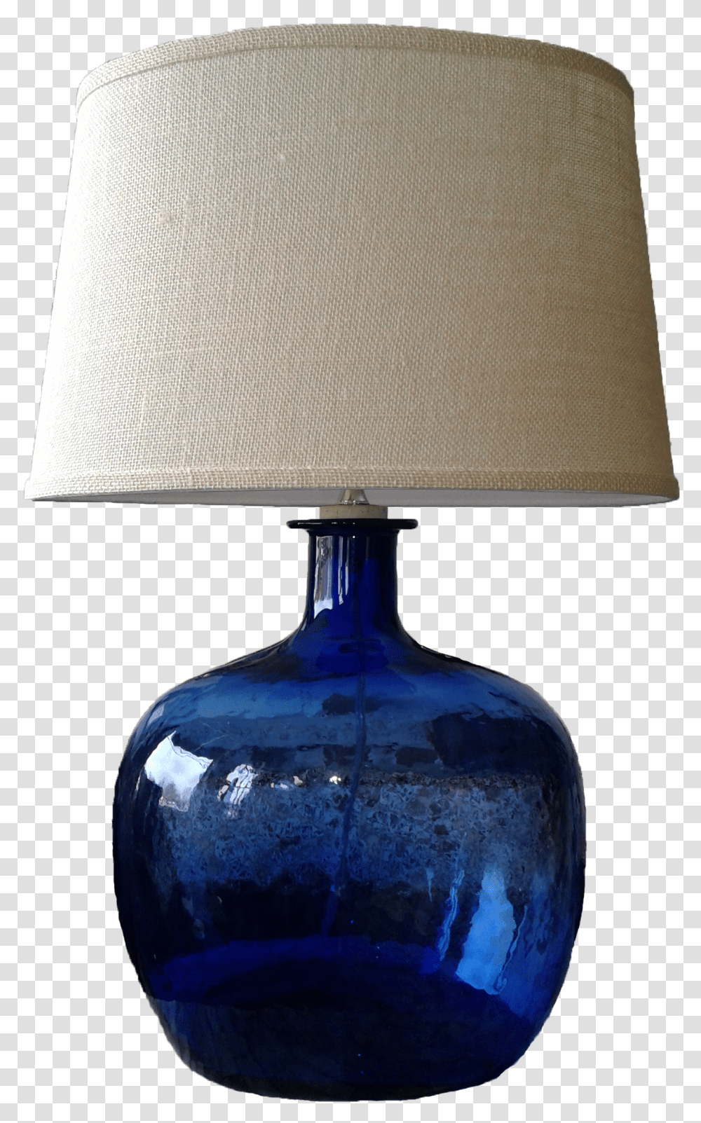 Black And White Download Lamp Blue Lampshade, Table Lamp Transparent Png