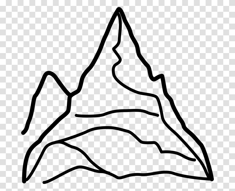 Black And White Download Mountain, Gray, World Of Warcraft Transparent Png