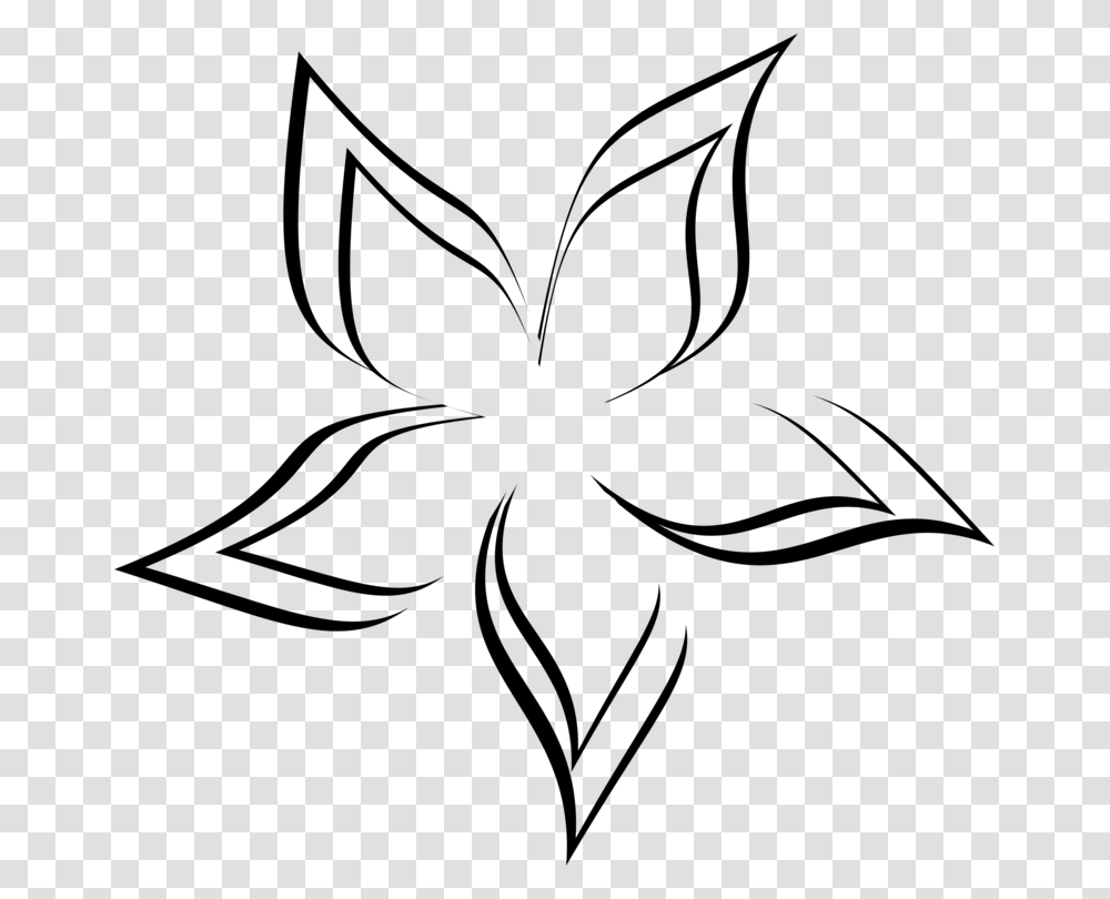 Black And White Drawing Abstract Art Flower Visual Arts Free, Gray, World Of Warcraft Transparent Png