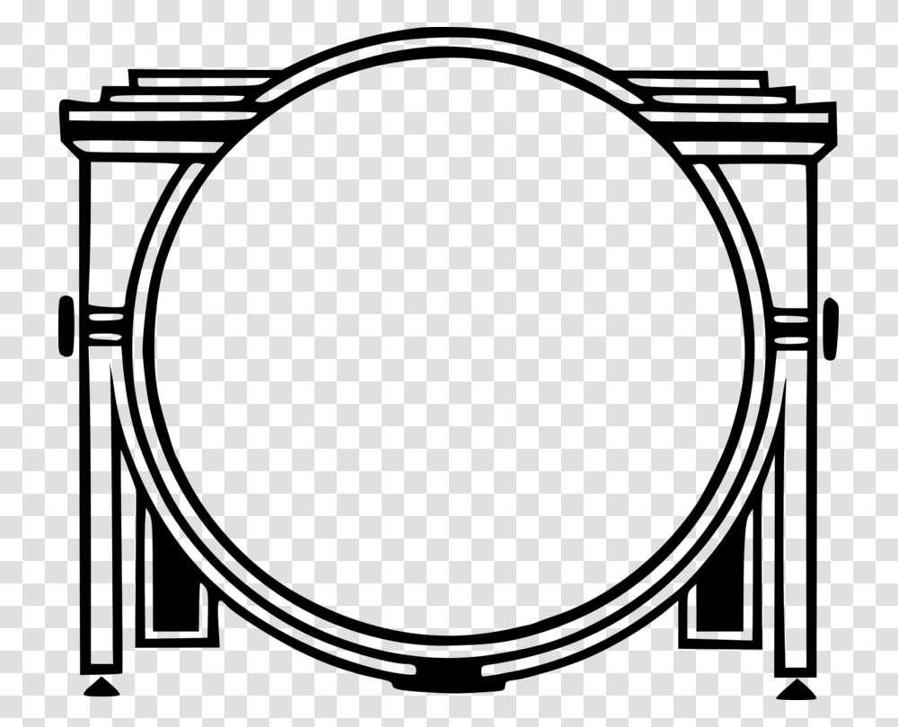 Black And White Drawing Picture Frames Mirror Silhouette Free, Gray, World Of Warcraft Transparent Png