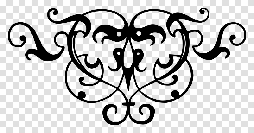 Black And White Drawing Visual Arts Floral Design, Gray, World Of Warcraft Transparent Png