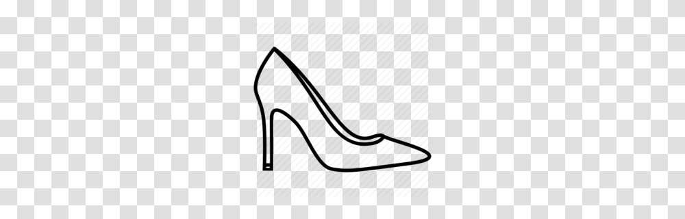Black And White Dress Clipart, Apparel, Shoe, Footwear Transparent Png