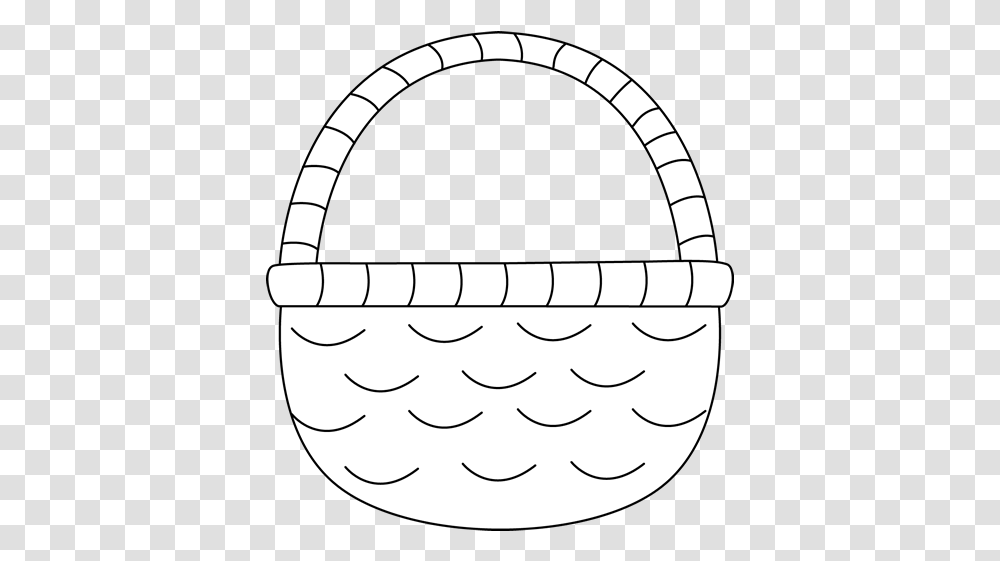 Black And White Easter Basket Clip Art Black And White Divide A Circle Into 30 Equal Parts Transparent Png