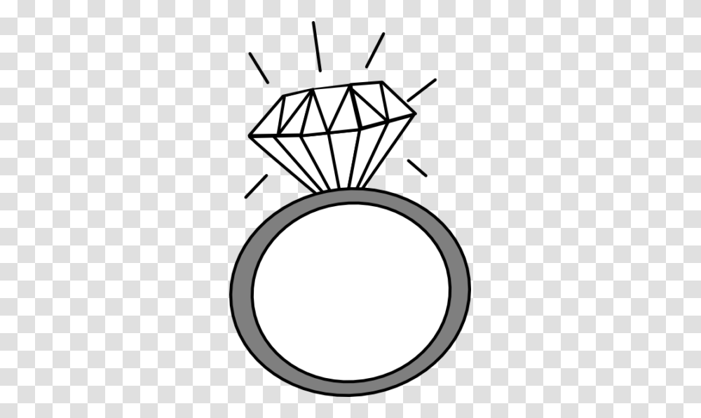 Black And White Engagement Clipart Gallery Images, Lamp, Diamond, Gemstone, Jewelry Transparent Png