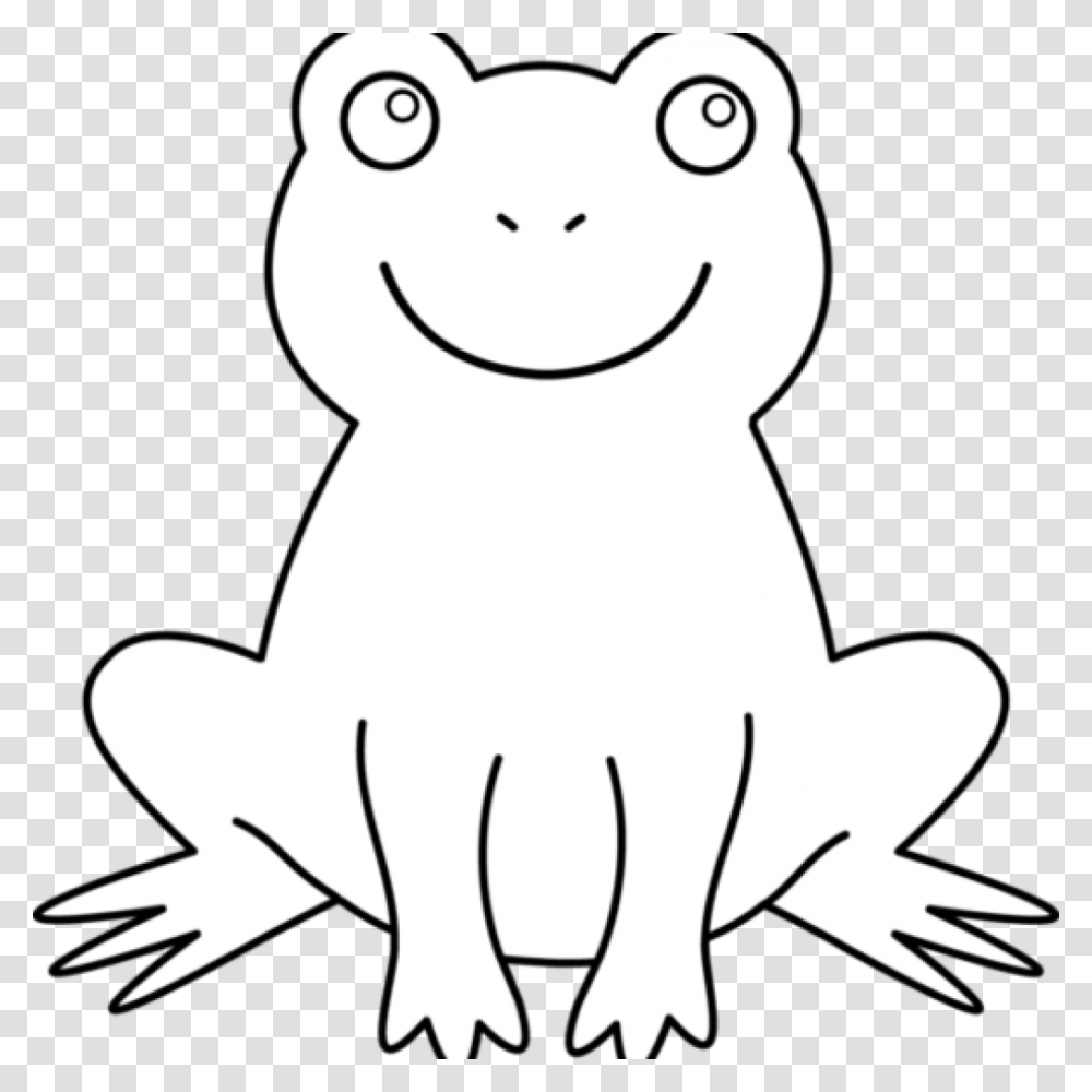 Black And White Frog Clipart Free Clipart Download, Animal, Snowman, Outdoors, Nature Transparent Png