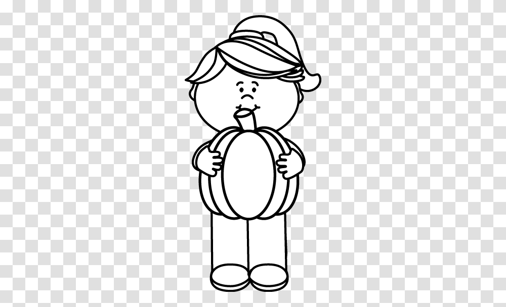 Black And White Girl Holding A Pumpkin Clip Art, Drum, Percussion, Musical Instrument, Musician Transparent Png