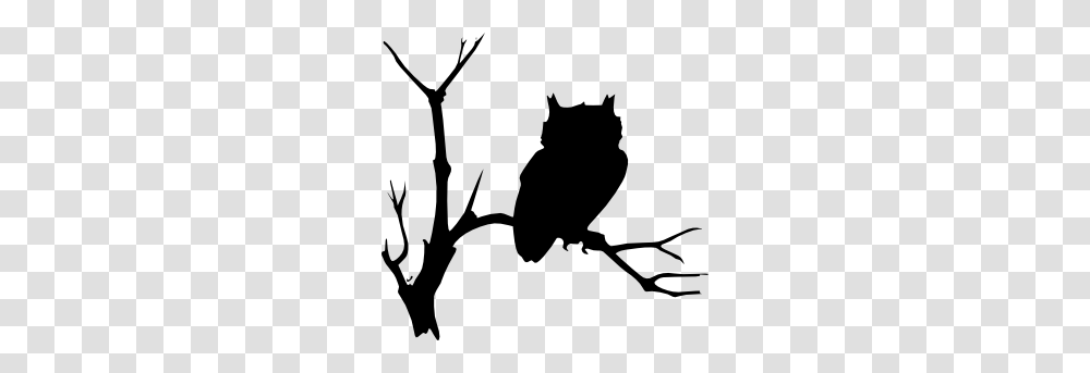 Black And White Halloween Clip Art Free Owl Clip Art, Silhouette, Cat, Pet, Mammal Transparent Png
