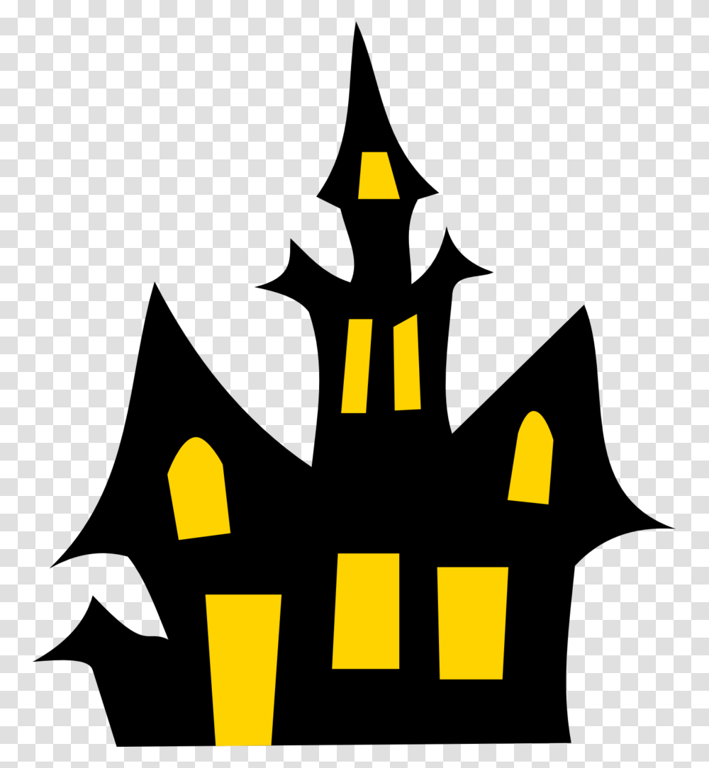 Black And White Haunted House Clipart Images Winging, Light, Lighting Transparent Png