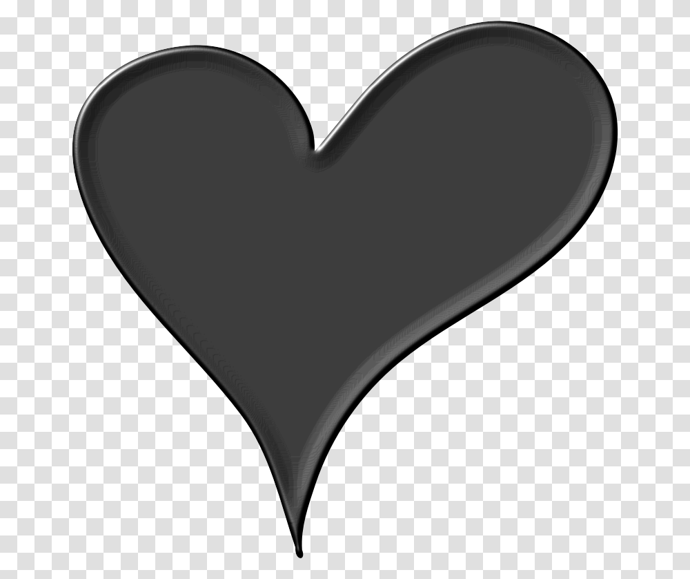 Black And White Heart Heart Black White Transparent Png