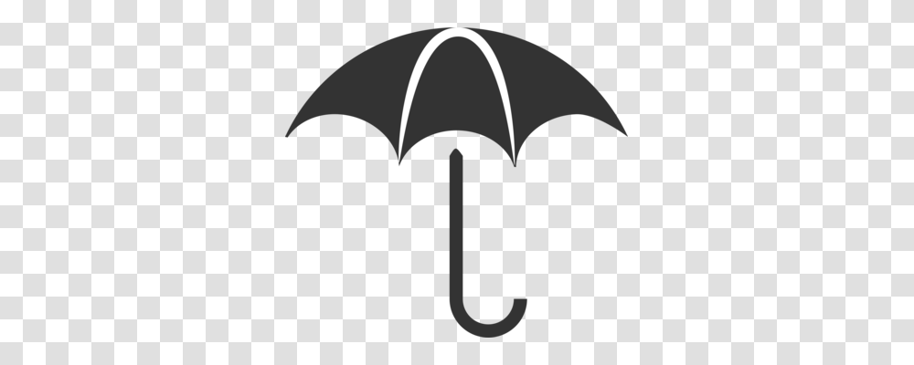 Black And White Hill Drawing Symbol Map, Umbrella, Canopy Transparent Png