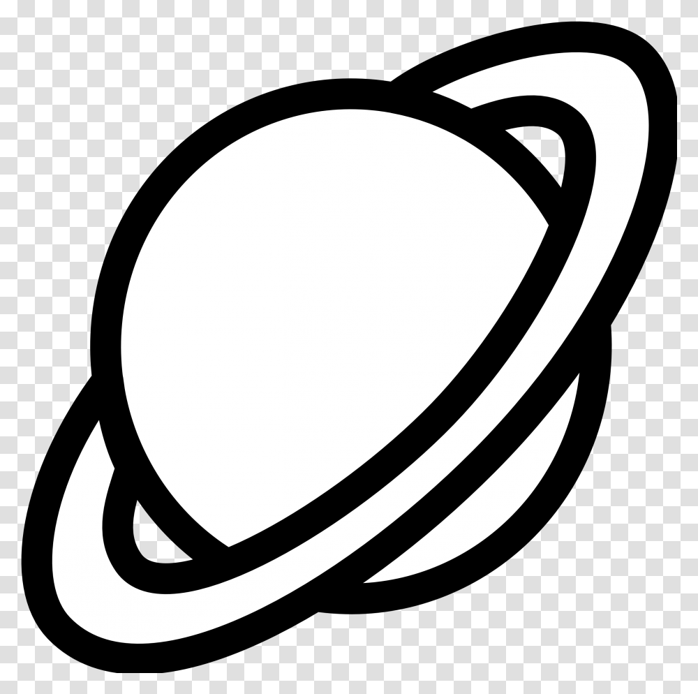 Black And White Icon Black And White Saturn, Clothing, Apparel, Cowboy Hat, Banana Transparent Png