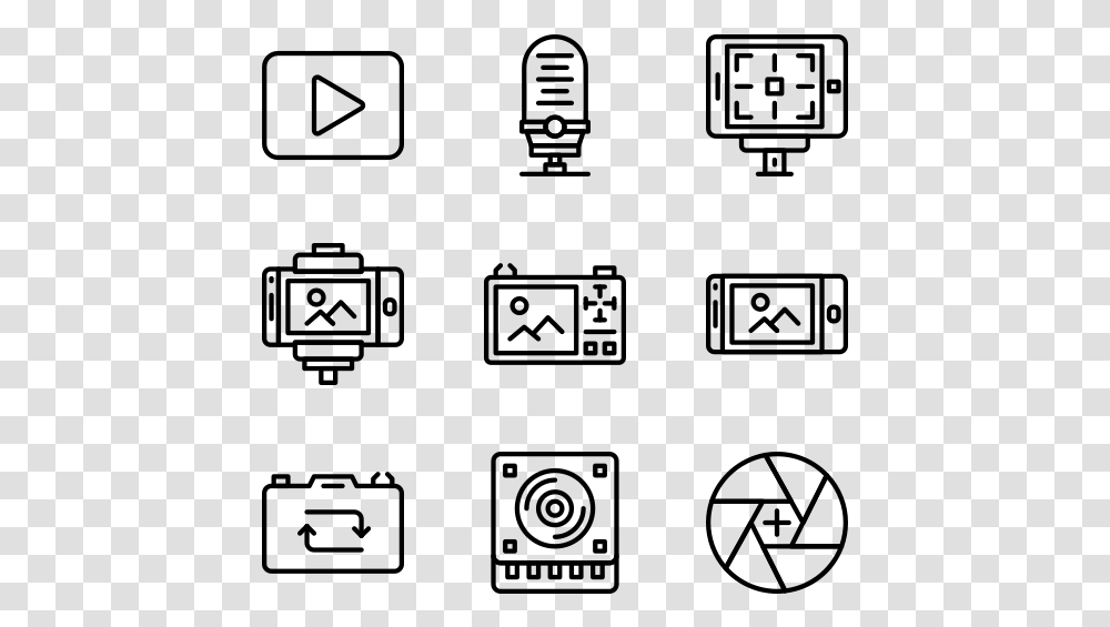 Black And White Icons, Gray, World Of Warcraft Transparent Png