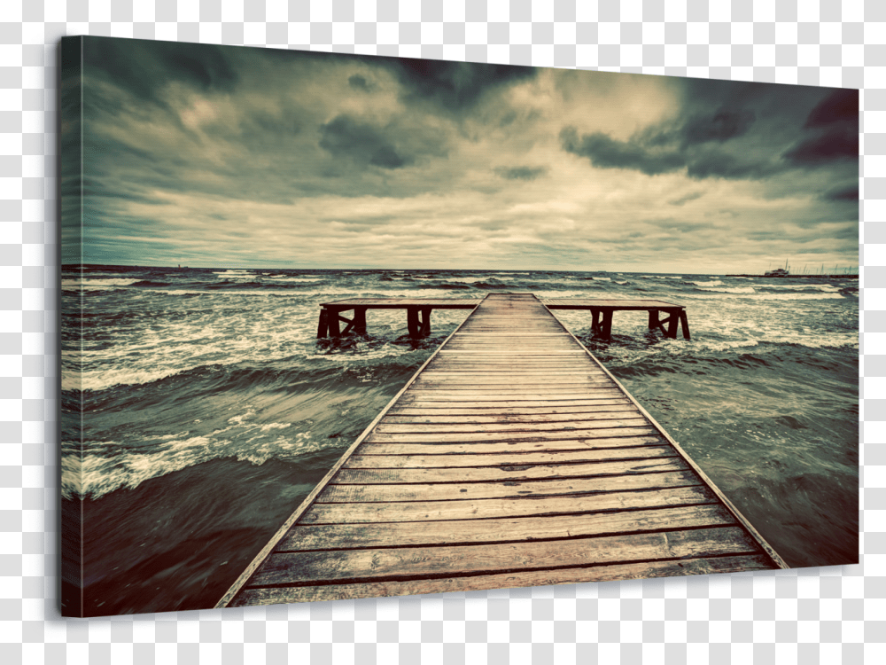 Black And White Jetty Prints, Water, Waterfront, Pier, Port Transparent Png