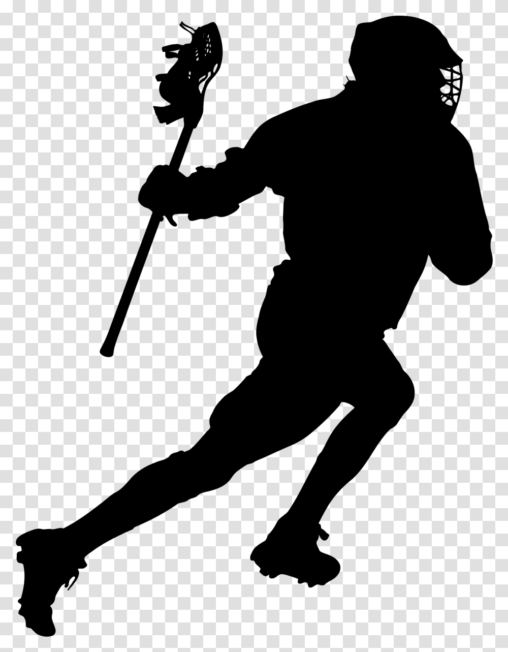 Black And White Lacrosse Player, Gray, World Of Warcraft Transparent Png