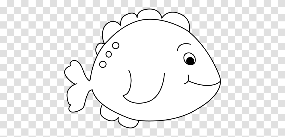 Black And White Little Fish Clip Art Image, Label, Sea Life, Animal Transparent Png
