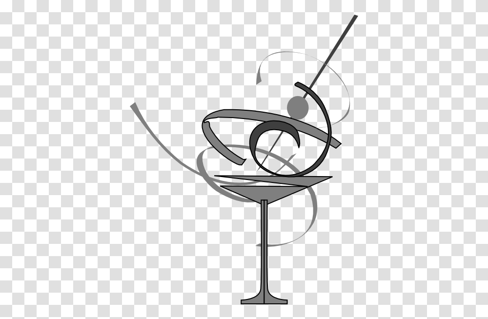 Black And White Martini Glass Clip Art, Lamp, Antenna, Electrical Device, Stencil Transparent Png