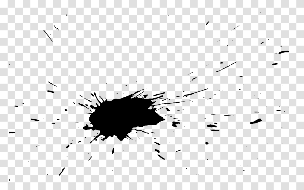 Black And White Monochrome Microsoft Paint, Bird, Animal, Stain, Stencil Transparent Png