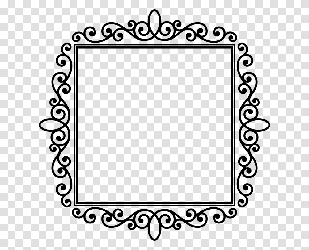 Black And White Motif Square Area Download, Gray, World Of Warcraft Transparent Png