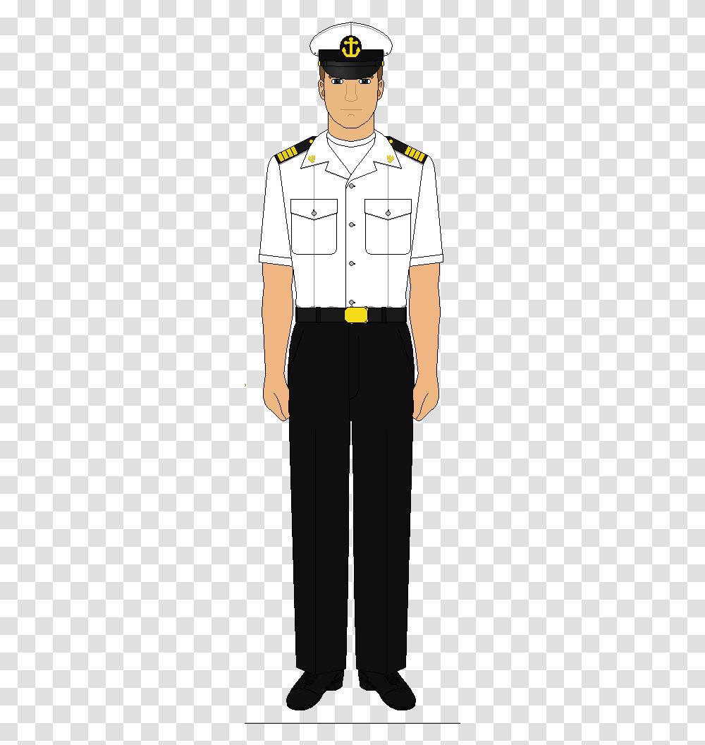 Black And White Navy Uniform, Person, Military, Military Uniform Transparent Png
