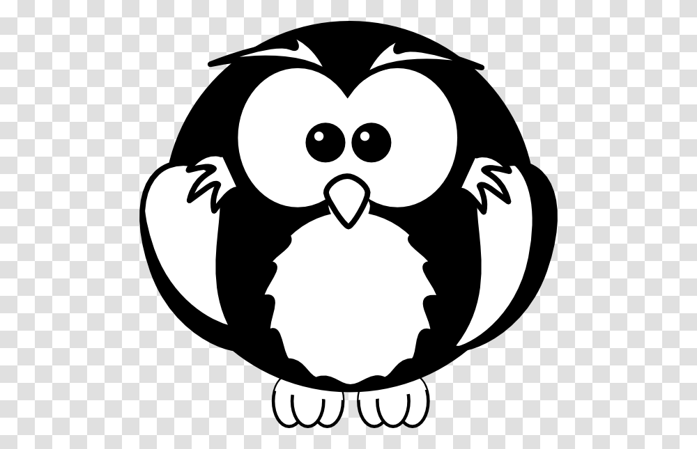 Black And White Owl Clip Art, Stencil, Bird, Animal, Soccer Ball Transparent Png
