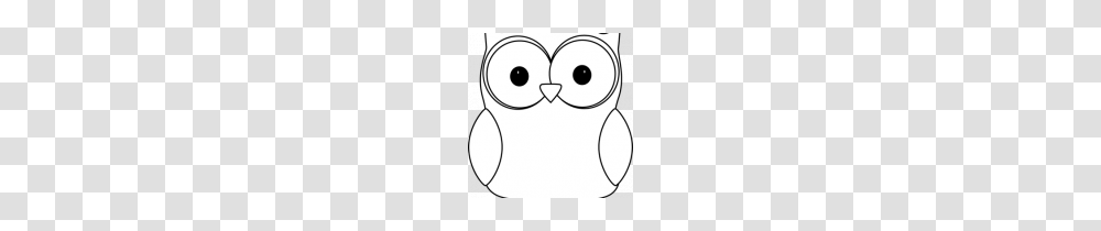 Black And White Owl Images Of Owls Clipart Black And White Owl, Bird, Animal, Drawing, Doodle Transparent Png